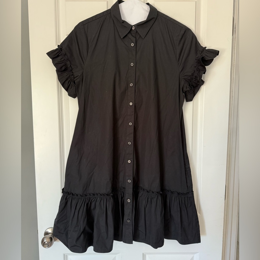 JCREW Amelia shirtdress in cotton poplin